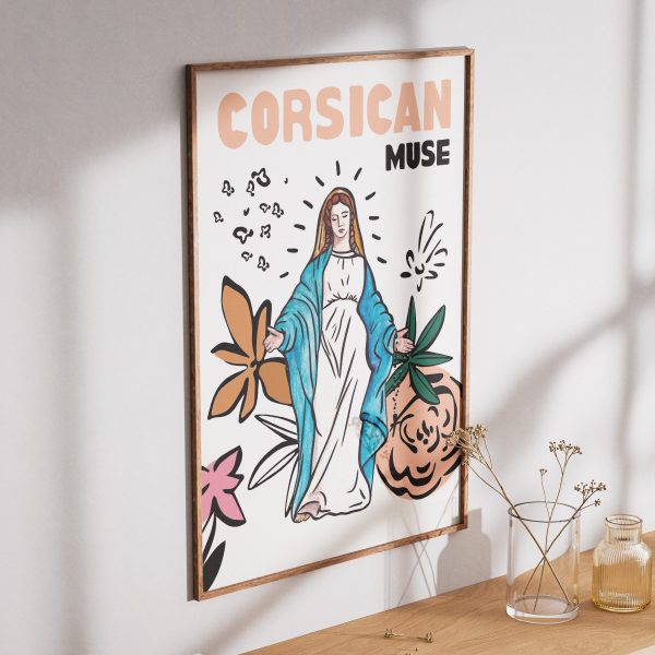 Affiche Corsican Muse 30x40cm