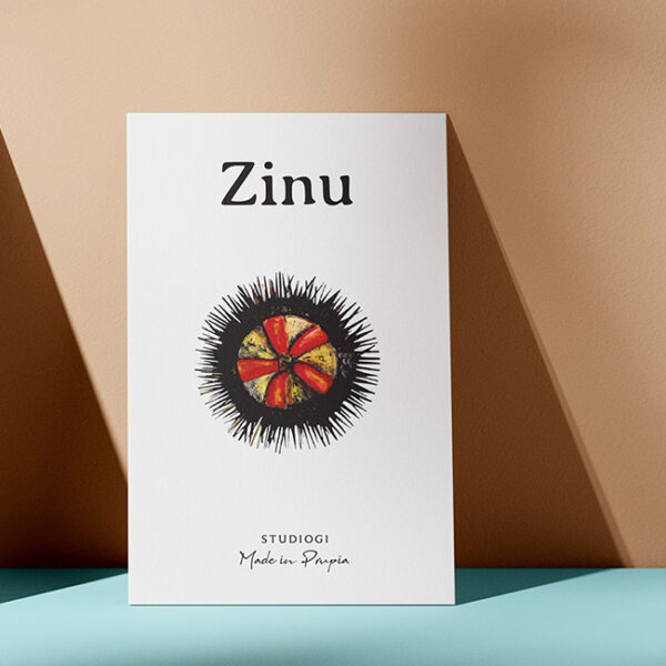 Carte Zinu / Oursin