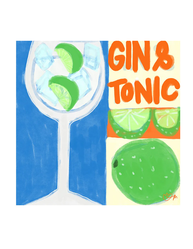 Affiche Gin Tonic – Image 2