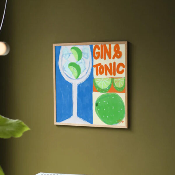 Affiche Gin Tonic