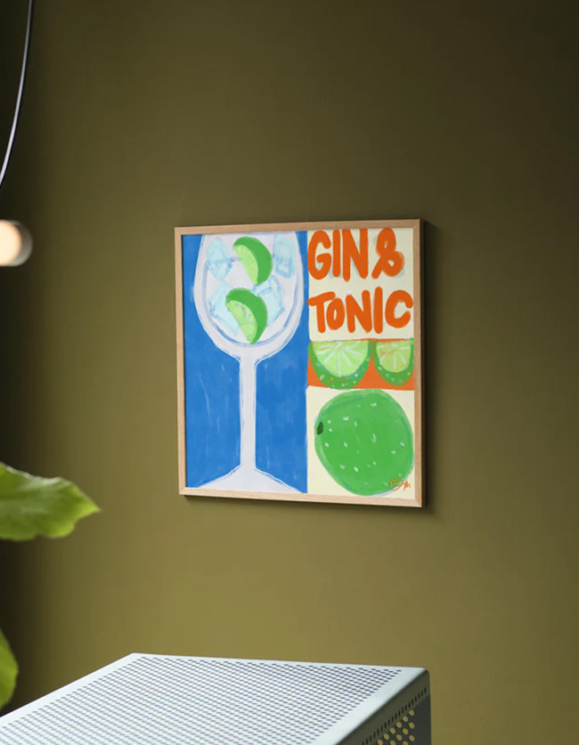 Affiche Gin Tonic
