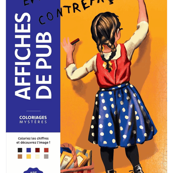 Coloriages Affiches de Pub Retro