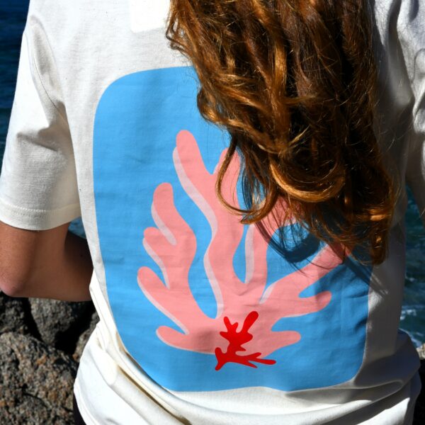 T-shirt Corail