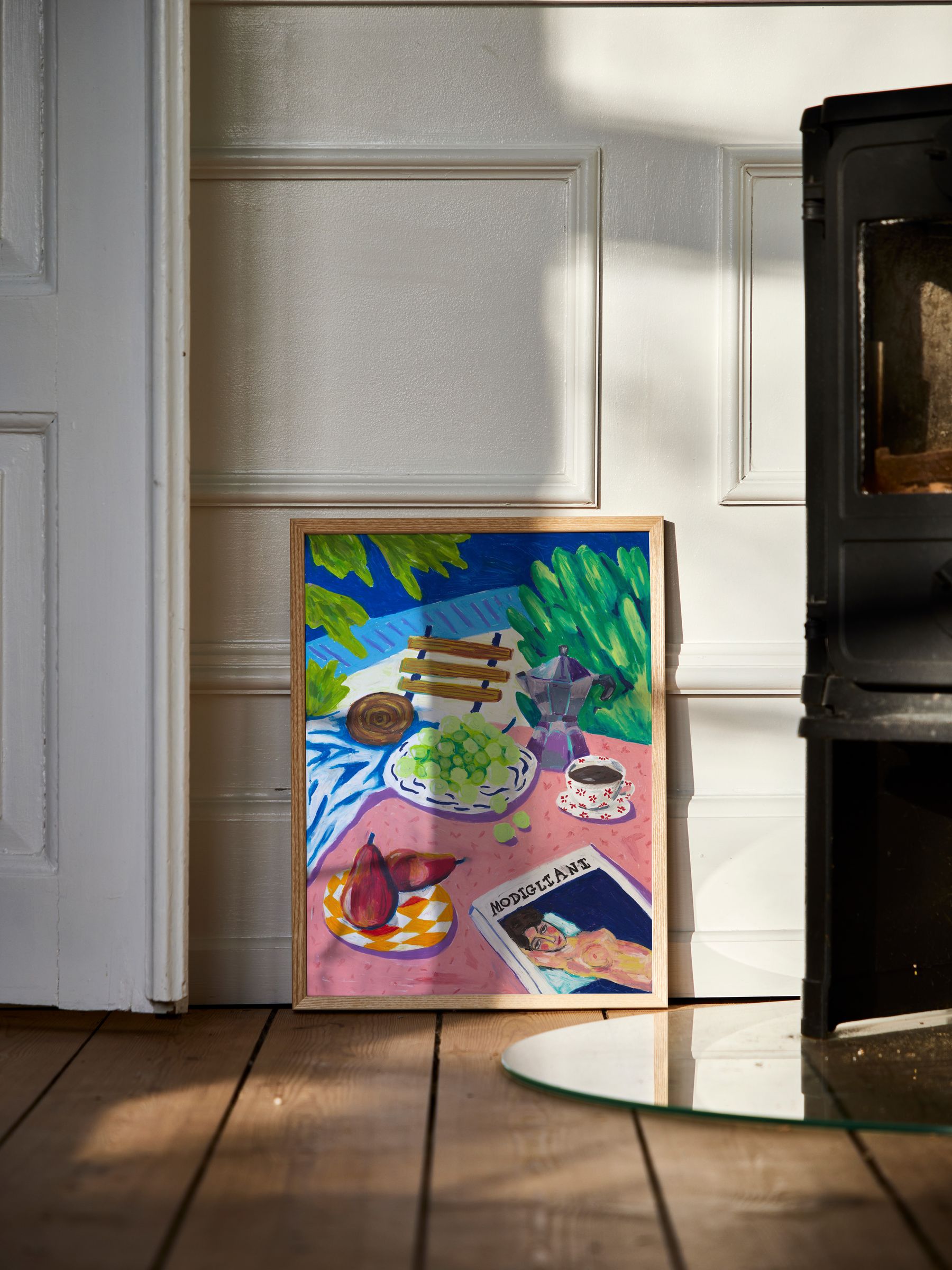 Affiche Modigliani in the Garden