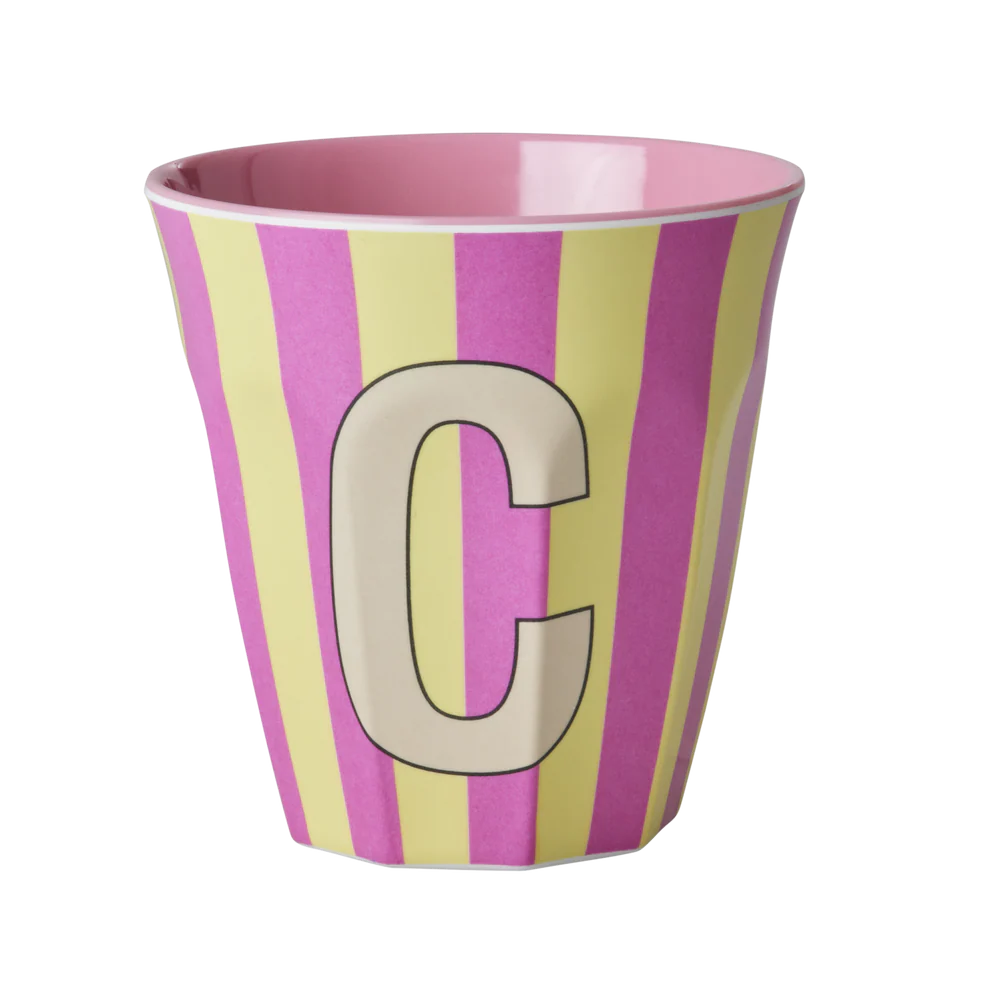 Gobelet Alphabet C Rose