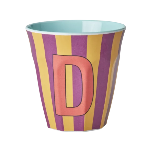 Gobelet Alphabet D Rose