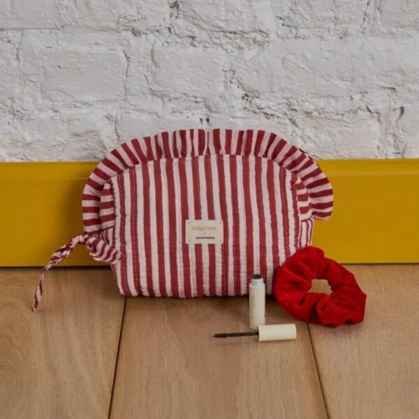 Petite trousse de toilette Gaya rouge