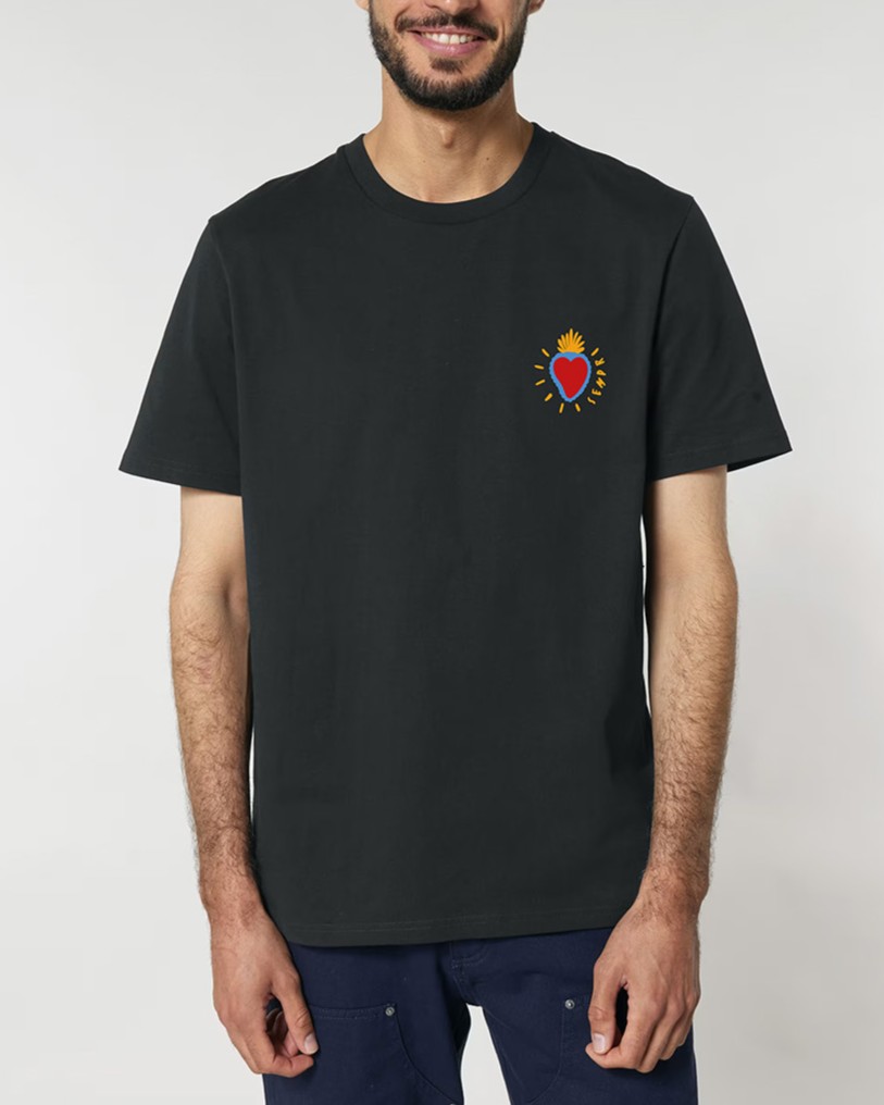 T-shirt Ex-Voto Sempri Noir