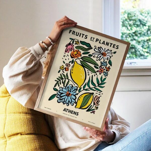 Affiche Fleurs et Plantes - Anthens