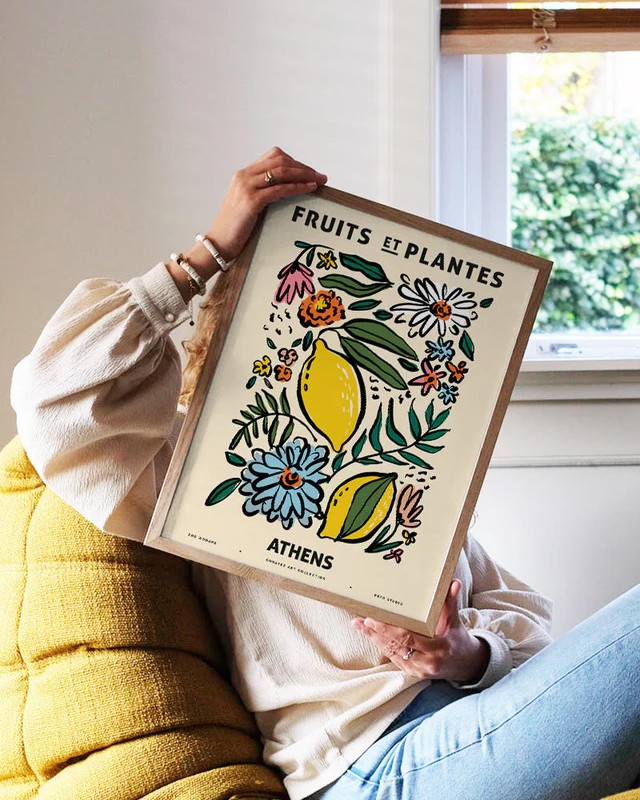 Affiche Fleurs et Plantes - Anthens