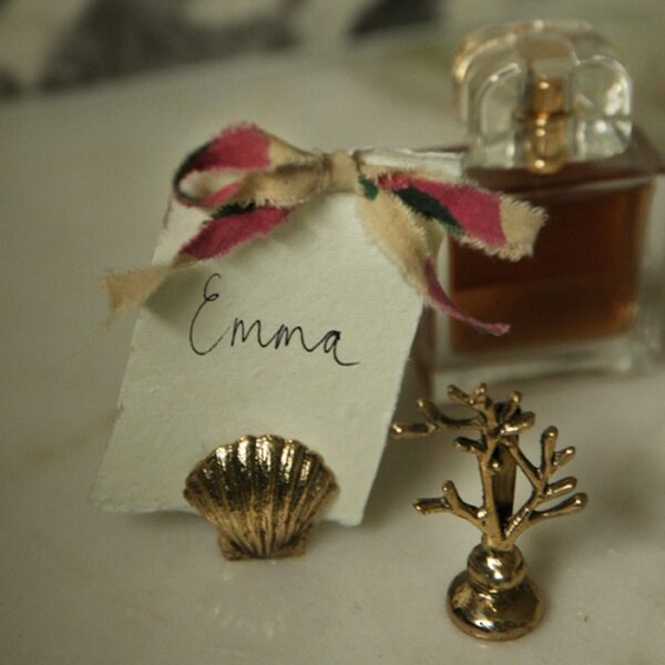 Porte-carte coquillage