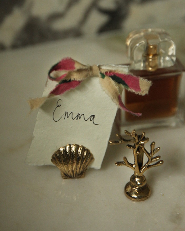 Porte-carte coquillage