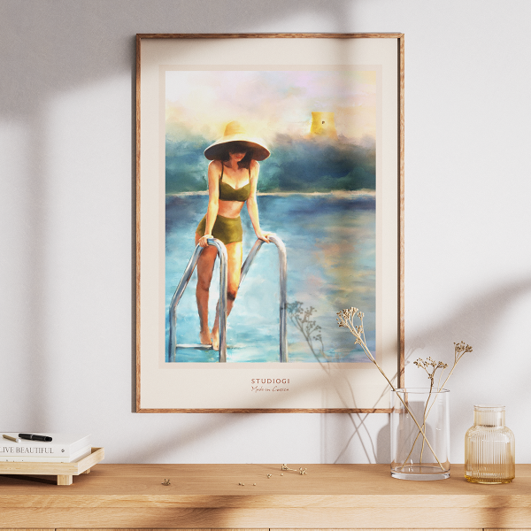 Affiche Au bord de l'eau