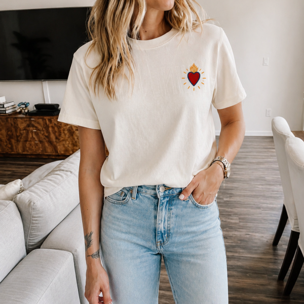 T-shirt Ex-Voto Sempri Blanc