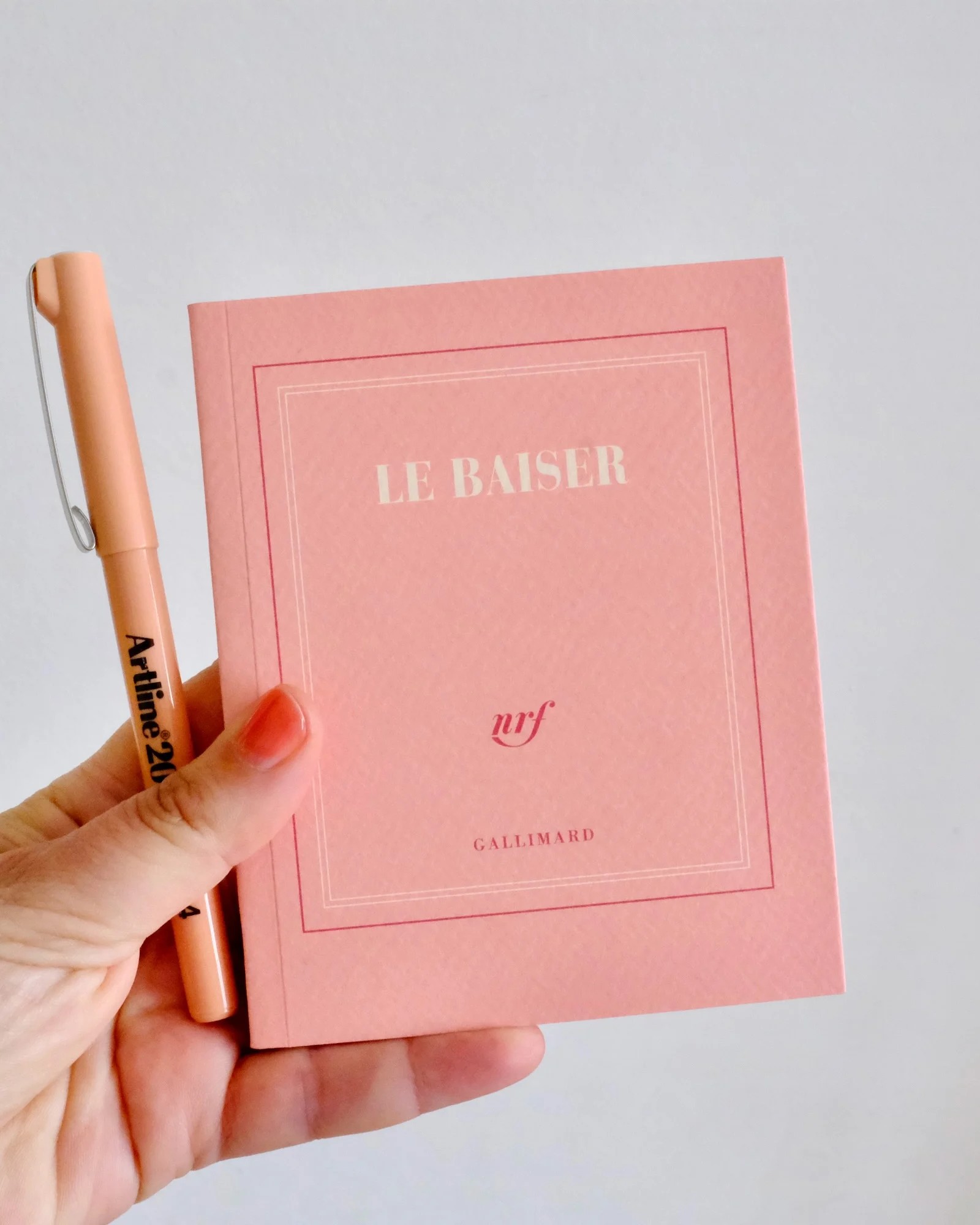 Carnet de poche « Le baiser »