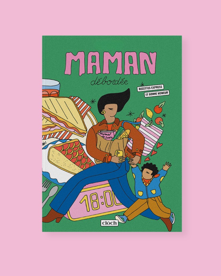 Livre de cuisine Maman débordée