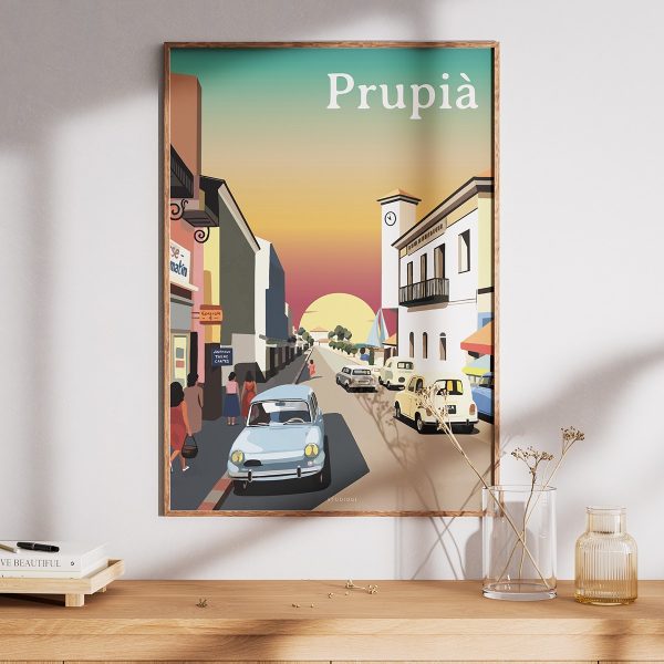 Affiche Prupià Vintage