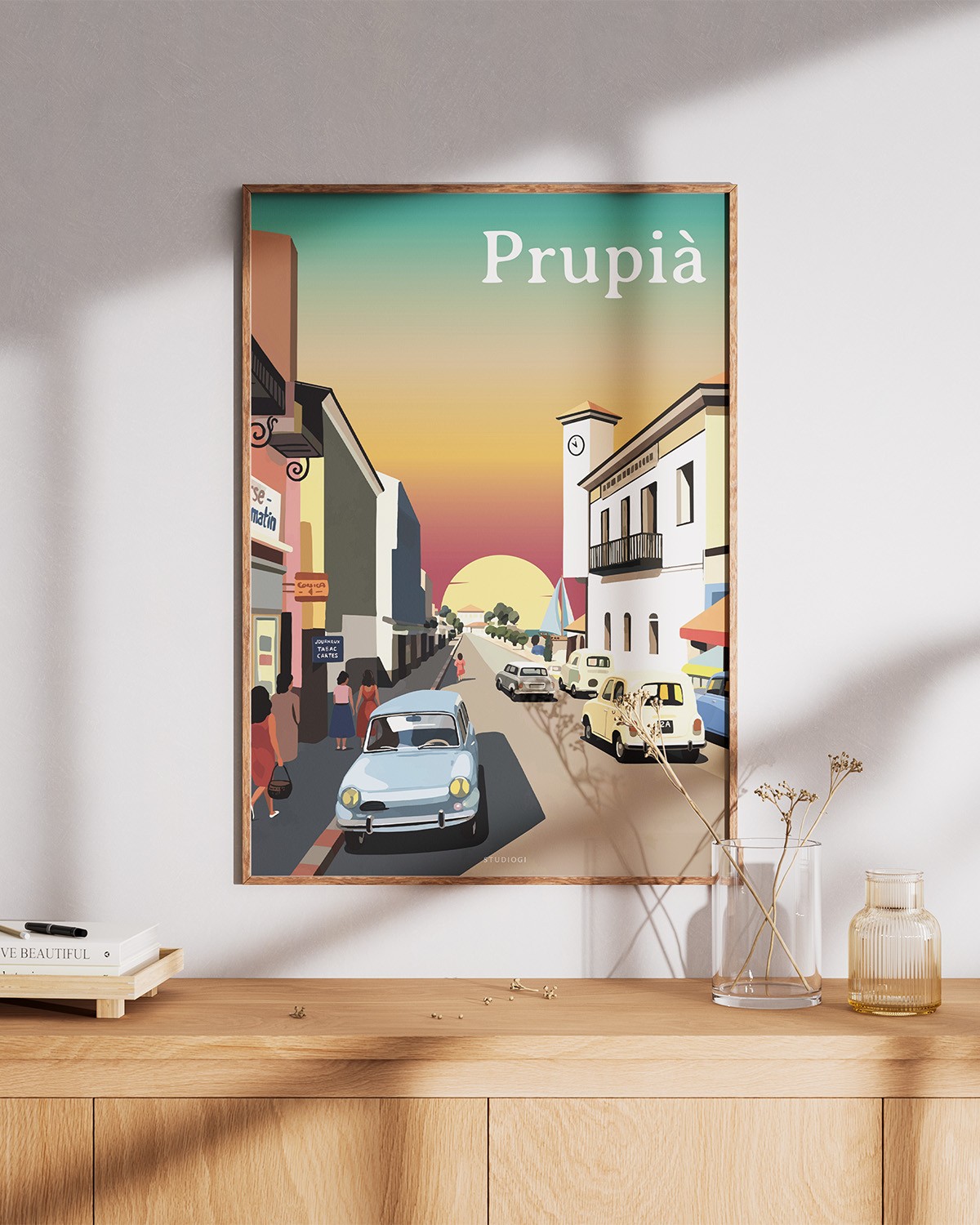 Affiche Prupià Vintage